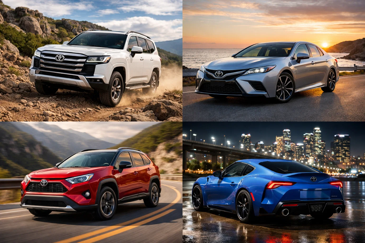 Бесплатный подбор комплектации Toyota